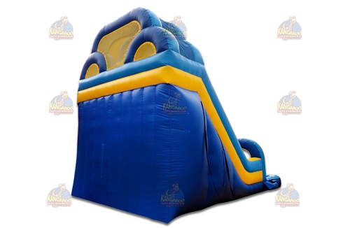 Dual Lane Super Slide with Pool